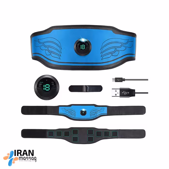 کمر بند لاغری آیجویر مدل LFK-AS-056-B | دارای قابلیت ویبره
