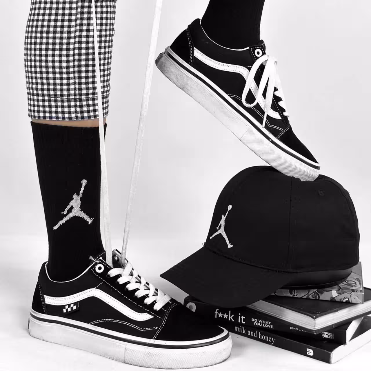 جوراب جردن ساده