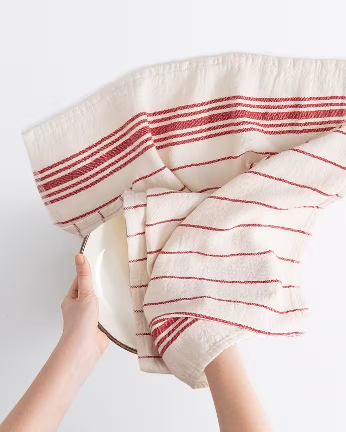 دستمال آشپزخانه مادام کوکو طرح Linda