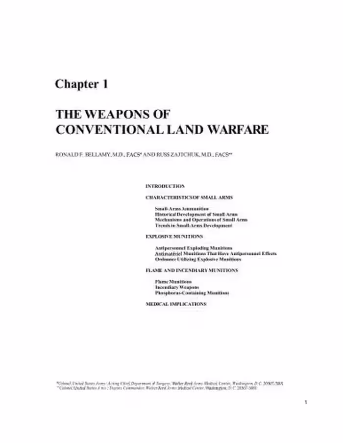 خرید و دانلود نسخه کامل کتاب Conventional Warfare: Ballistic, Blast, and Burn Injury (Textbooks of military medicine)