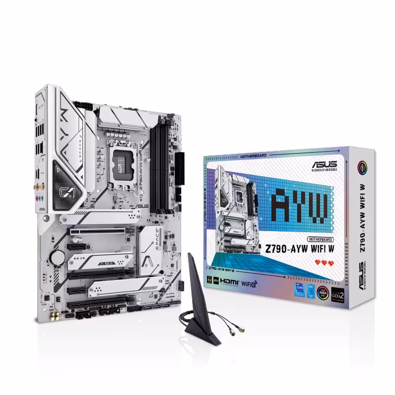 مادربرد ایسوس مدل Z790-AYW WIFI W با سوکت پردازنده LGA 1700