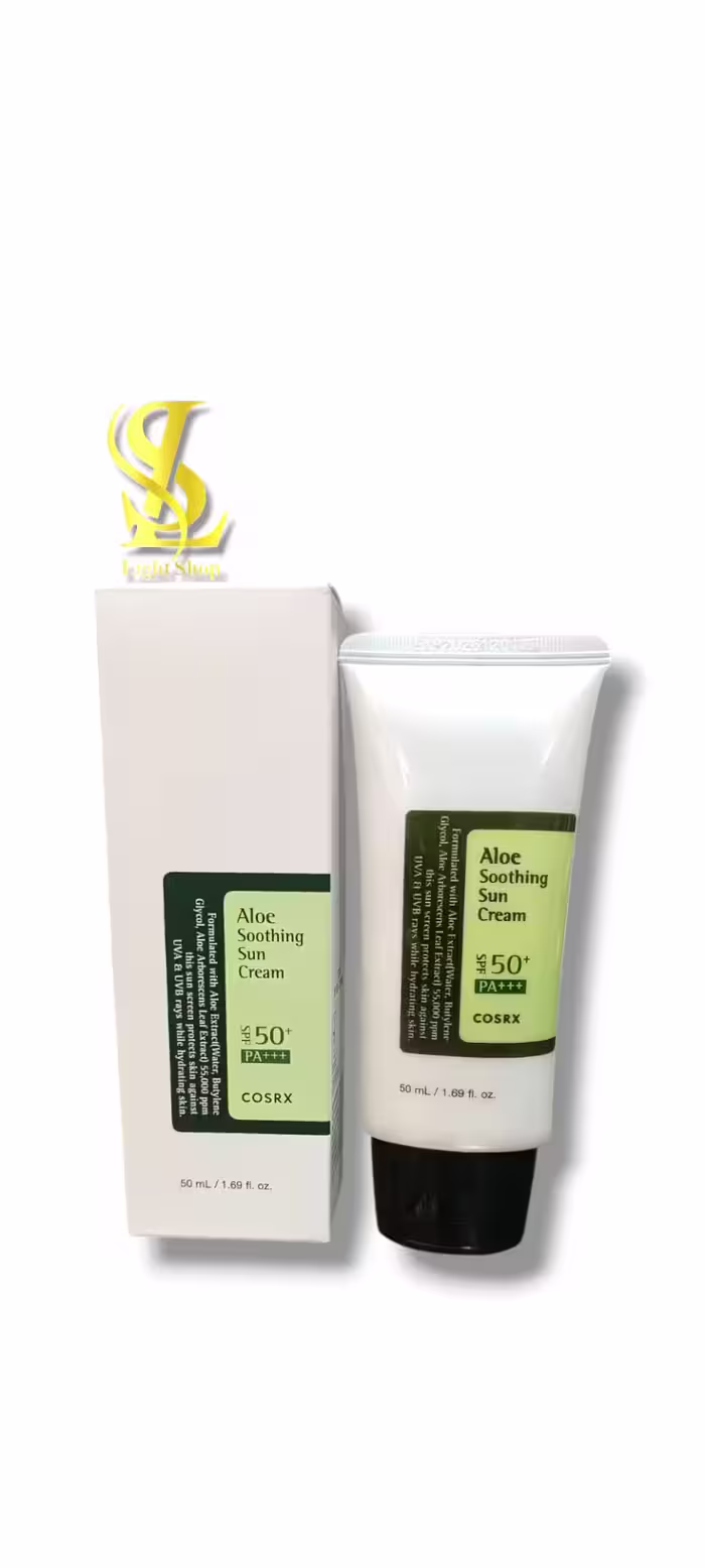 کرم ضد آفتاب عصاره آلوئه ورا SPF50 کوزارکس