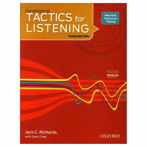 کتاب Developing Tactics For Listening اثر Jack C.Richards and Grant Trew انتشارات زبان مهر
