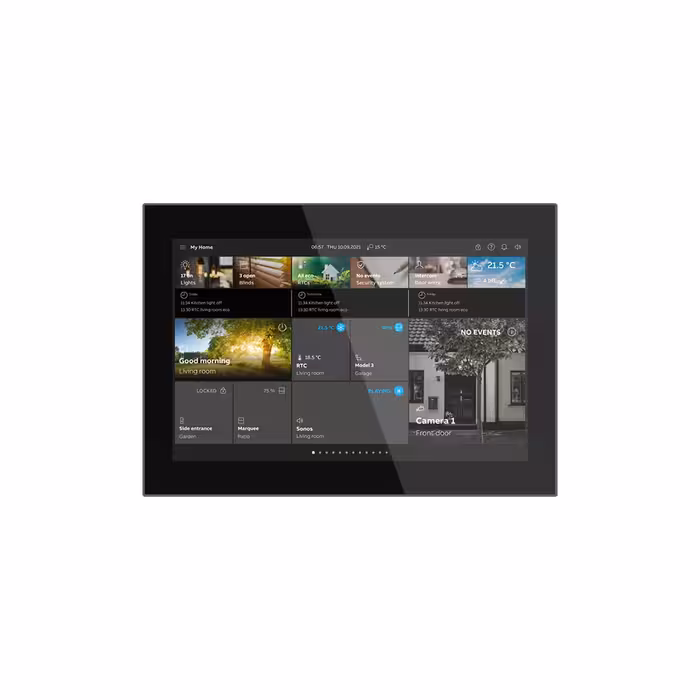 تاچ پنل 10 اینچ ABB با فریم گرافیتی کد STU/10.2.1