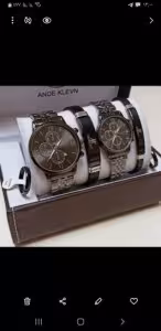 ست ساعت و دستبند مردانه و زنانه