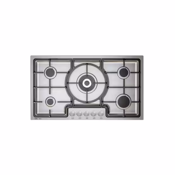 اجاق گاز استیل 5 شعله کن مدل بتریا