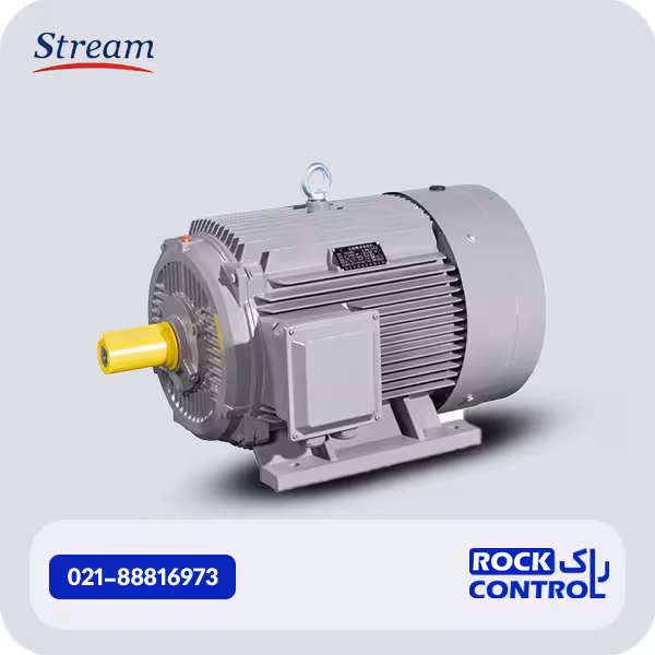 الکتروموتور سه فاز 11 کیلووات (15 اسب) 900 دور استریم پوسته چدن 15HPX6P-Y