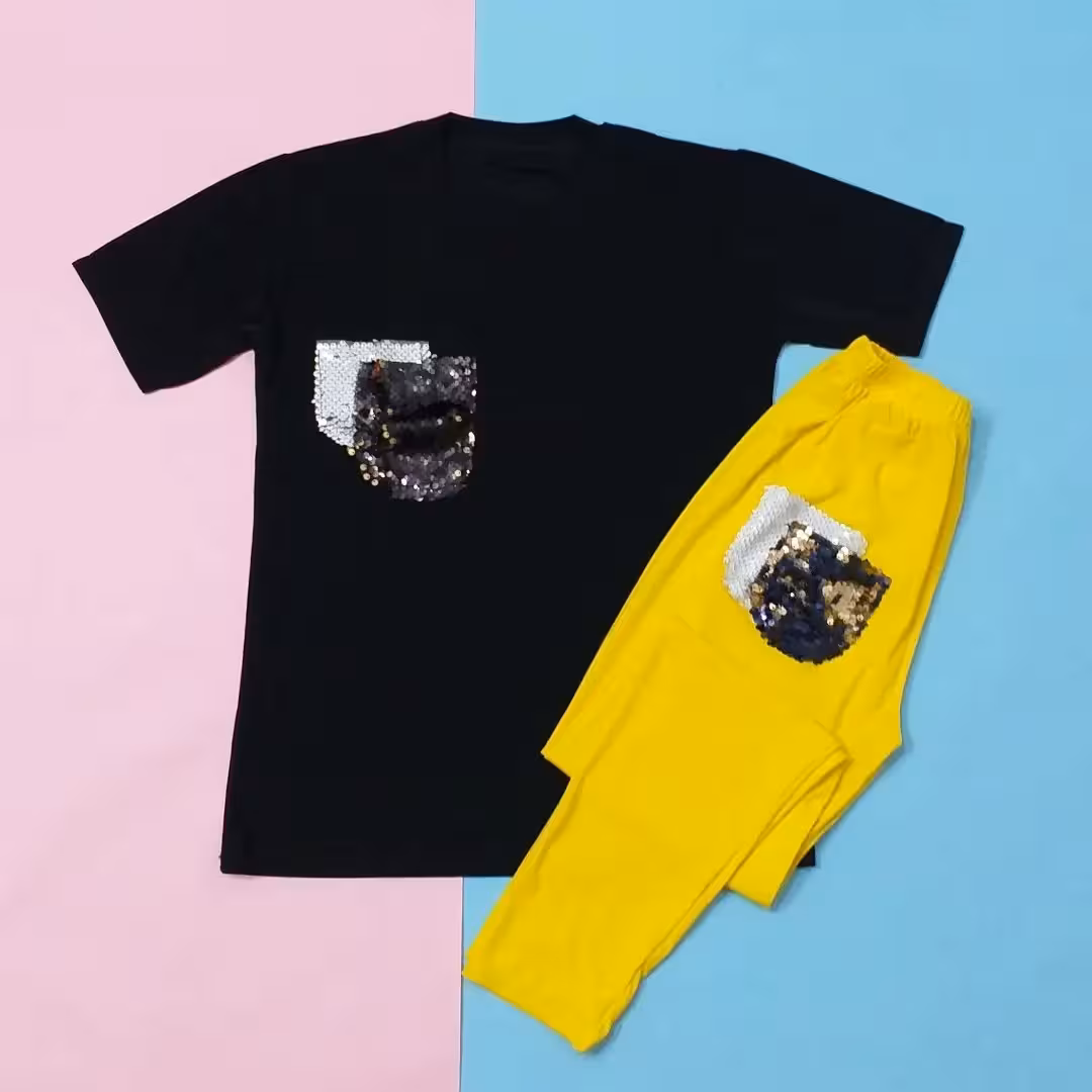 ست تیشرت شلوار  باشگاهی