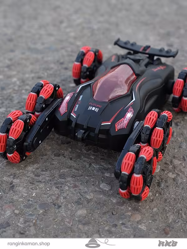 اسباب بازی ماشین 6 چرخ کپسولی 6 wheel capsule car toy