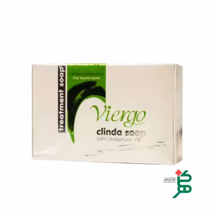 صابون ضدجوش ویرگو مدل کلیندا 100 گرم