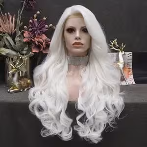 پرستیژ سفید حالت دار کاملا پر پشت