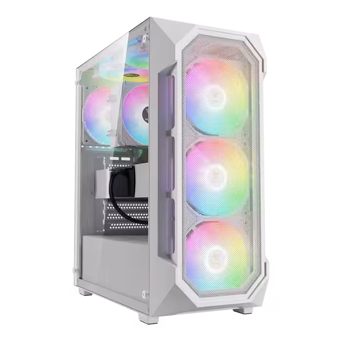 کیس گیمینگ گیم دیاس AURA GC1 ELITE WH MESH ARGB | تکاف