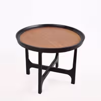 میز عسلی تک لبه دار چوب راش کاما