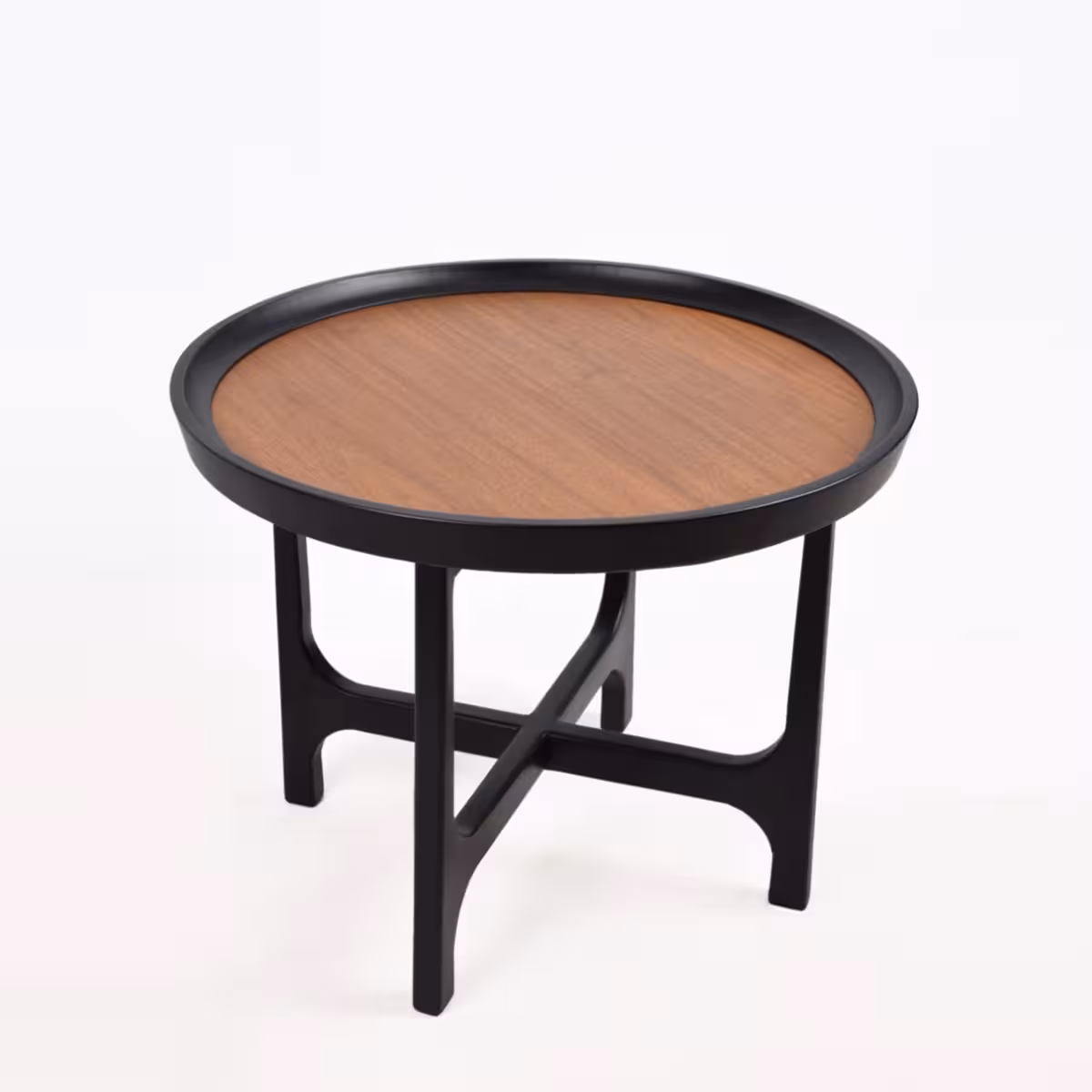 میز عسلی تک لبه دار چوب راش کاما