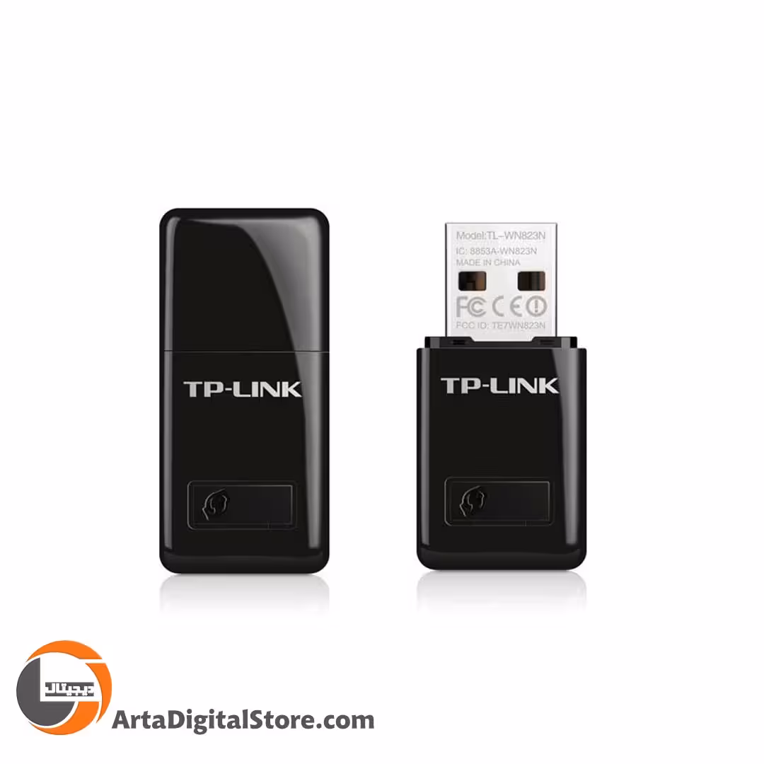 کارت شبکه بی سیم TP-LINK TL-WN823N Wireless USB Adapter Black