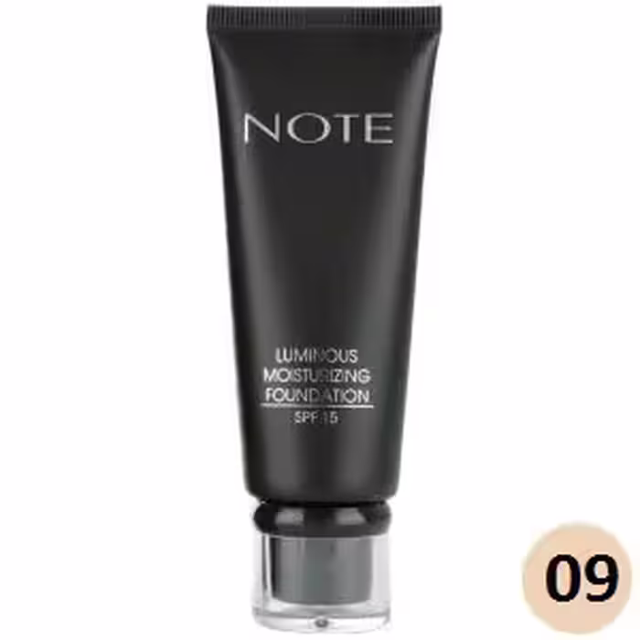 کرم پودر نوت سری Luminous مدل Moisturizing شماره 09