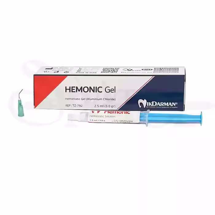 ژل انعقاد خون نیک درمان آلومینیوم کلراید 25% Hemonic Gel Nik Darman