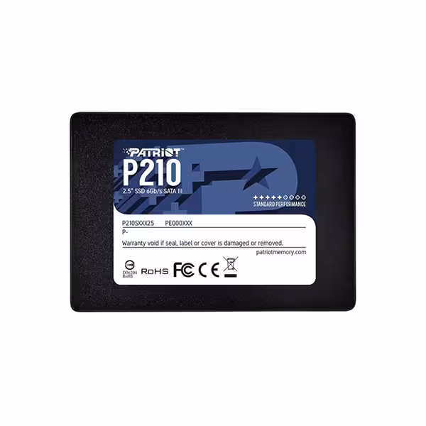 حافظه اس اس دی اینترنال پاتریوت مدل P210 ظرفیت 256 گیگابایت