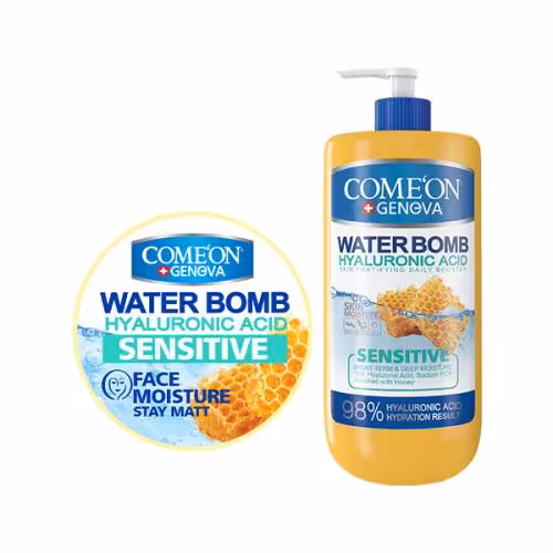 کرم ژل آبرسان واتر بمب کامان مدل سنستیو