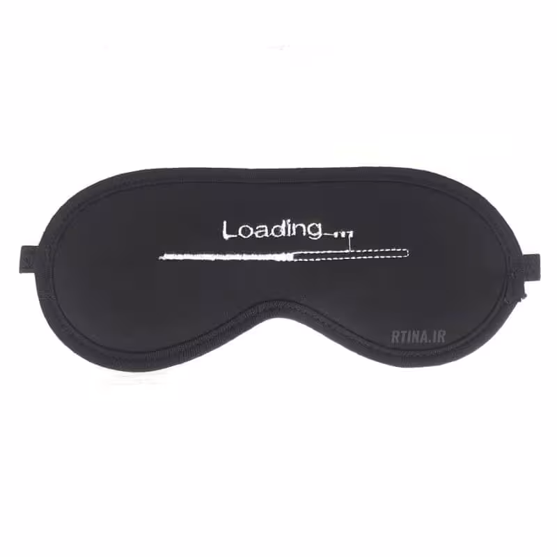 چشم بند خواب طرح loading