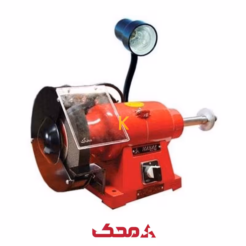 سنگ پرداخت رومیزی مدل PGD 200-3/1 L محک