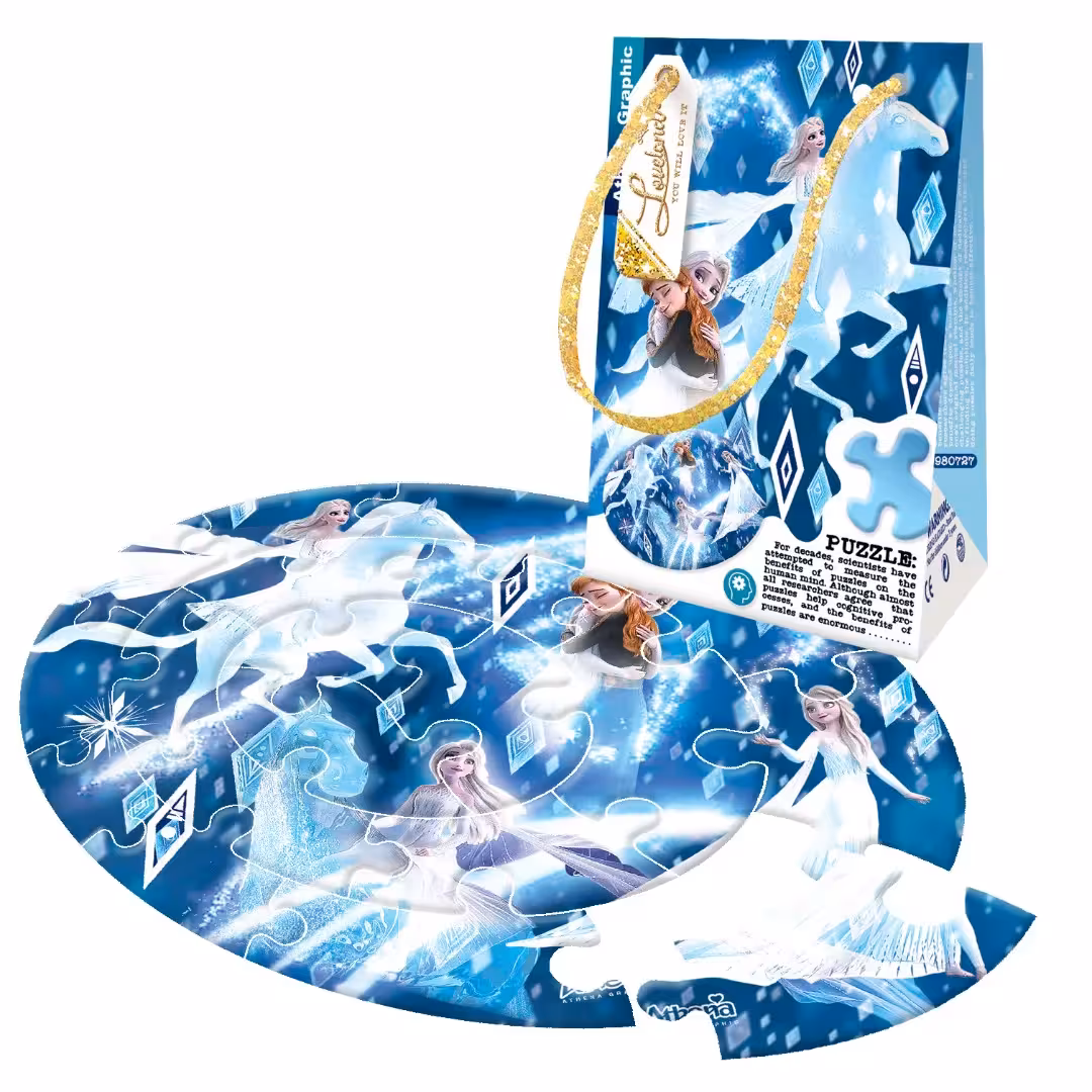 پازل پاکتی 18 تکه آتنا طرح Frozen 1Atena
