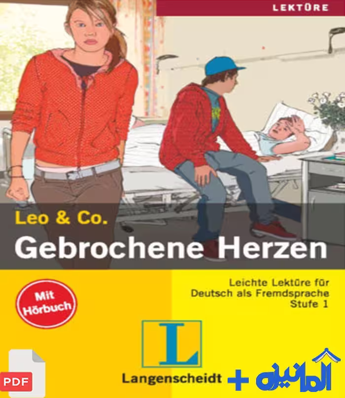 دانلود PDF داستان آلمانی Gebrochene Herzen همراه با فایل صوتی (سطح A1)