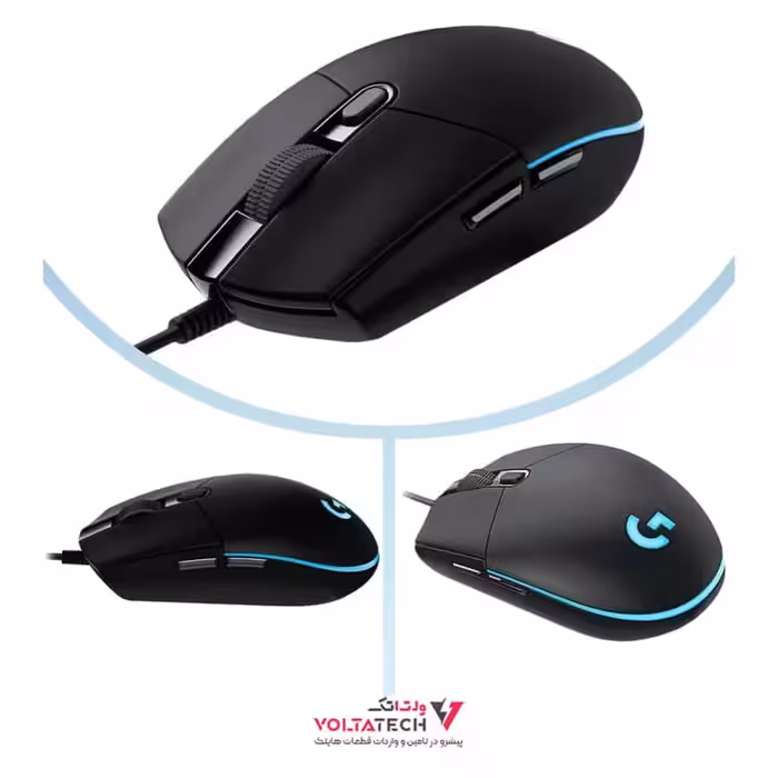 ماوس مخصوص بازی مدل Logitech G102 اورجینال (مشکی)