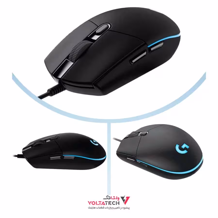 ماوس مخصوص بازی مدل Logitech G102 اورجینال (مشکی)