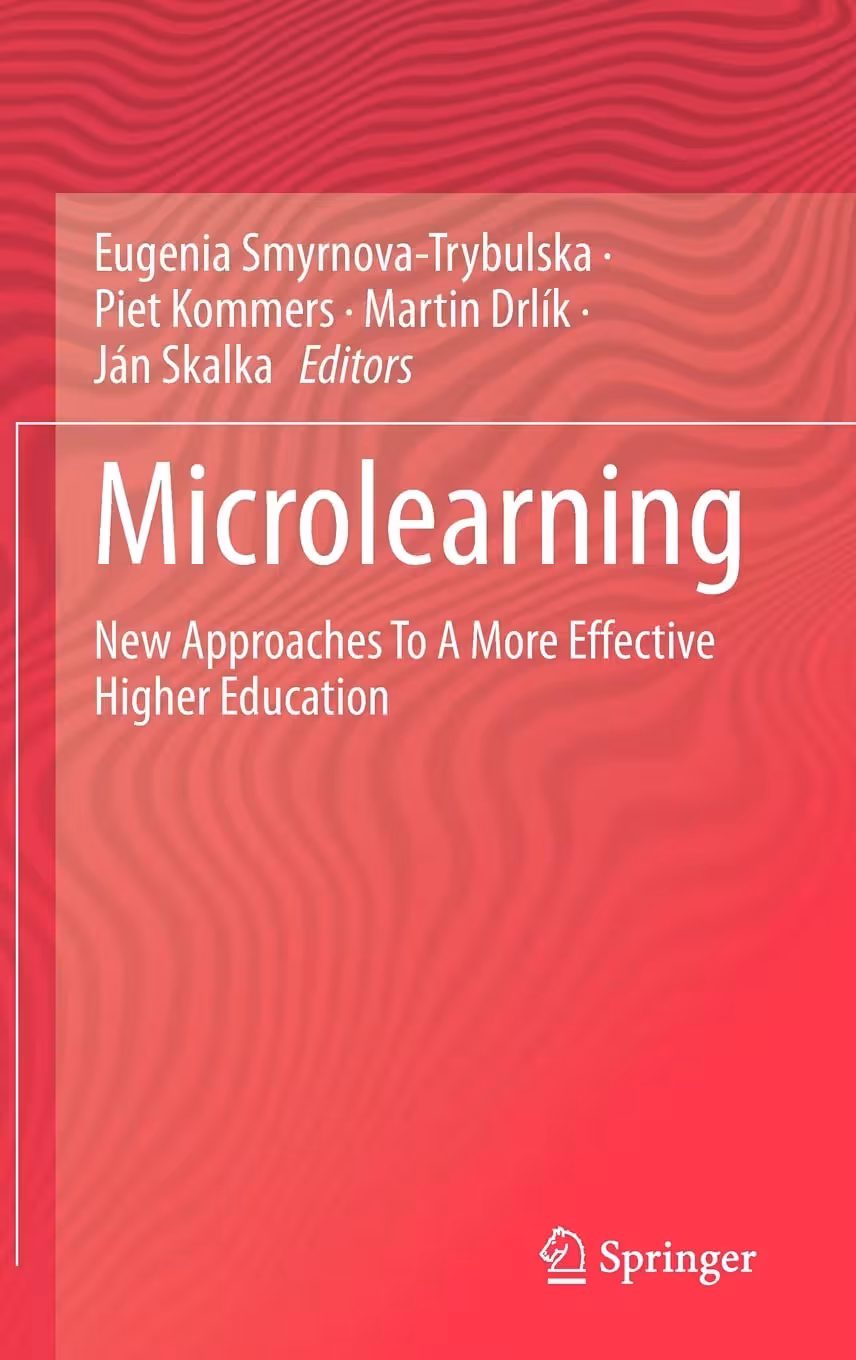 خرید و دانلود نسخه کامل کتاب Microlearning: New Approaches To A More Effective Higher Education