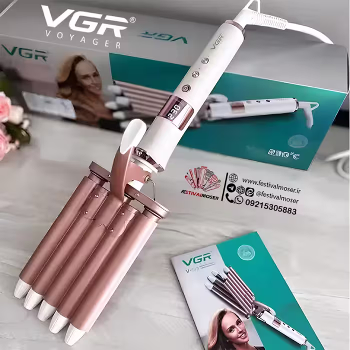 فرکننده مو پنج لول دیجیتال VGR مدل V-528