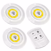 ست 3 عددی لامپ ال ای دی کنترلی همراه با ریموت کنترل