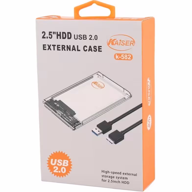 باکس هارد 2.5 اینچی HDD کایزر K-582