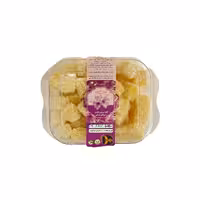 لقمه بدون شکر زعفران با روکش نارگیل