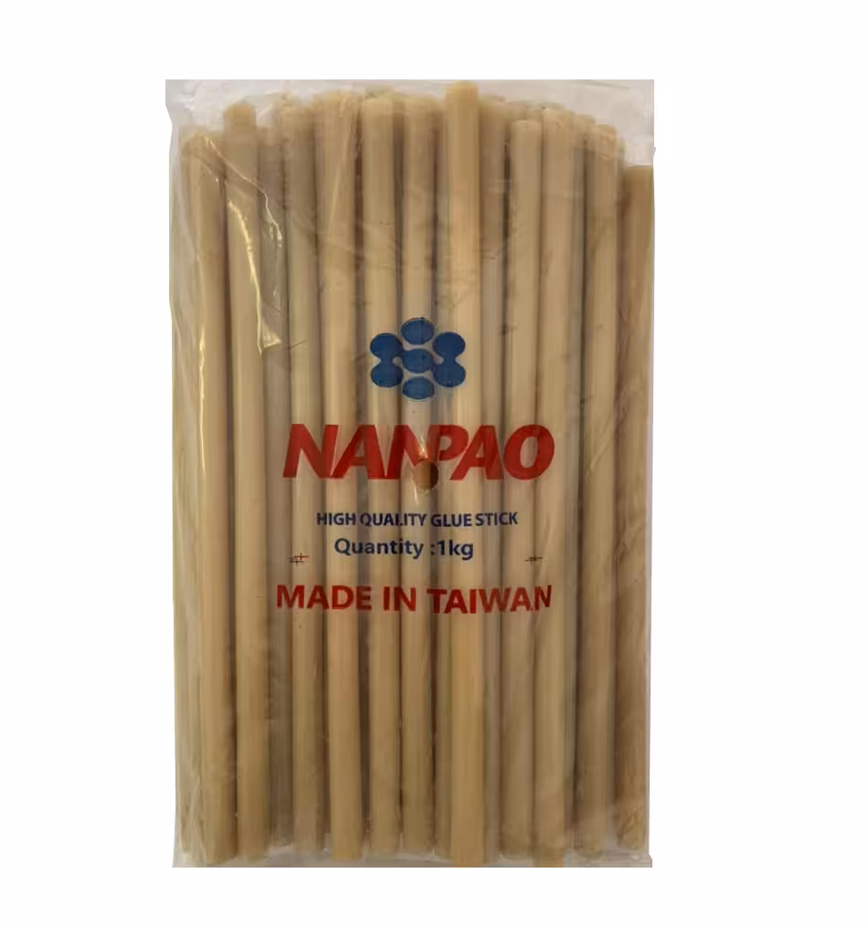 چسب حرارتی قهوه ای صافکاری یک کیلویی NANPAO مدل NW-P025