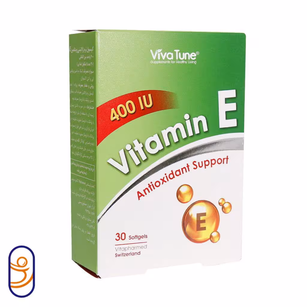 کپسول ژلاتینی ویتامین E 400 ویواتون