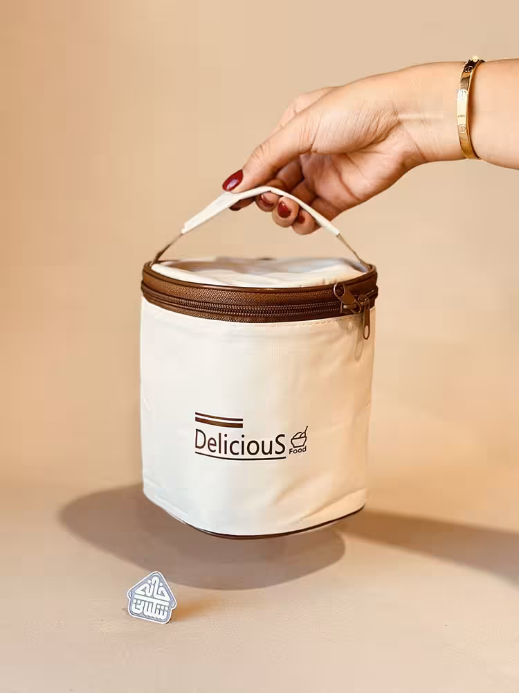 لانچ باکس دوطبقه کیف دار 1000 میل کد001877