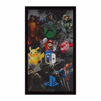 تابلو گیمینگ  35×65 طرح – Gaming