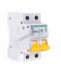 کلید مینیاتوری دو پل 4 آمپرتیپ B دنا الکتریک