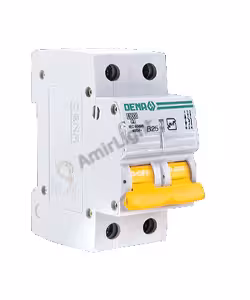 کلید مینیاتوری دو پل 4 آمپرتیپ B دنا الکتریک