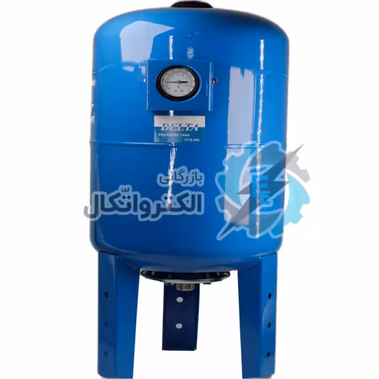 منبع تحت فشار80 لیتری گیج دار دلتا DELTA مدل VTG-80L