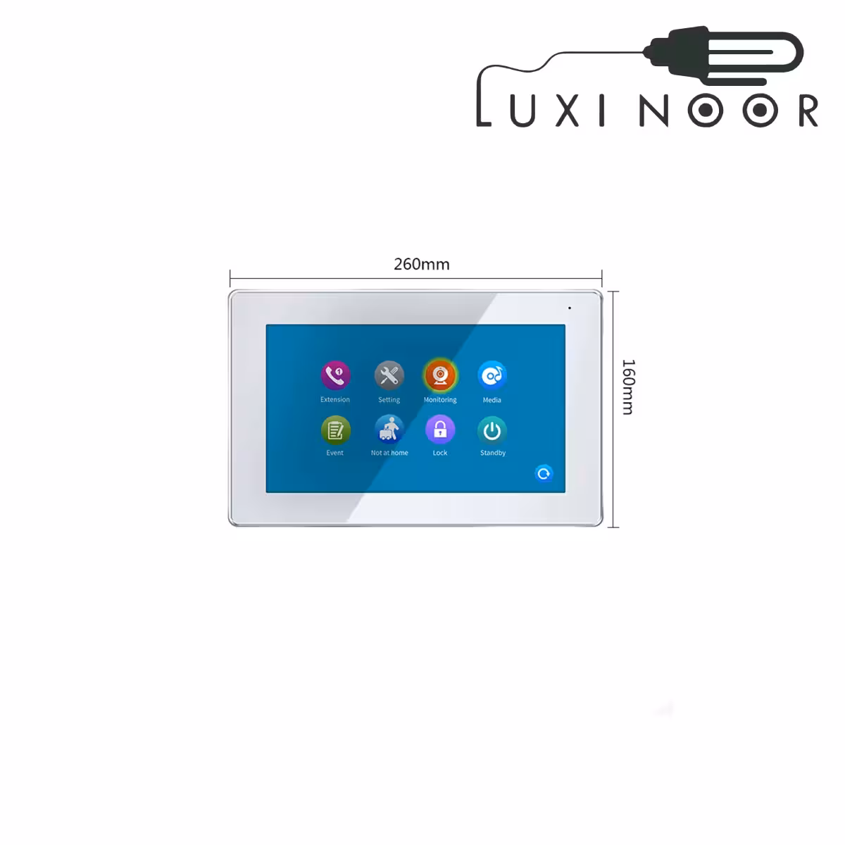 مانیتور هوشمند اندرویدی (POE) اف ای سی مدل  FEC-M10 AND