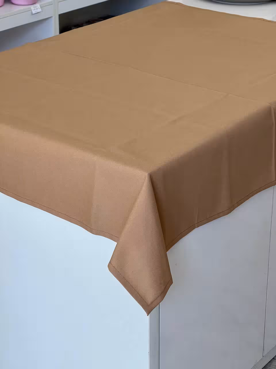 رومیزی پارچه ای داک- رنگ قهوه ای پاییزی