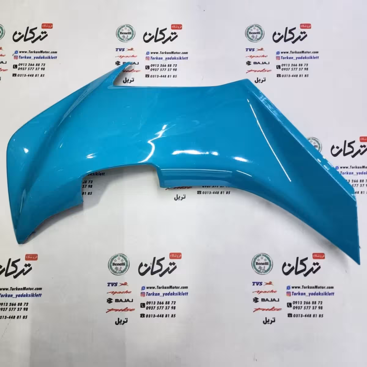قاب ( کاور ) فلاپ بغل چراغ ( بلوری ) موتور طرح ایروکس و nvx ( فیروزه ای براق ) اتاق جدید ( چپ )