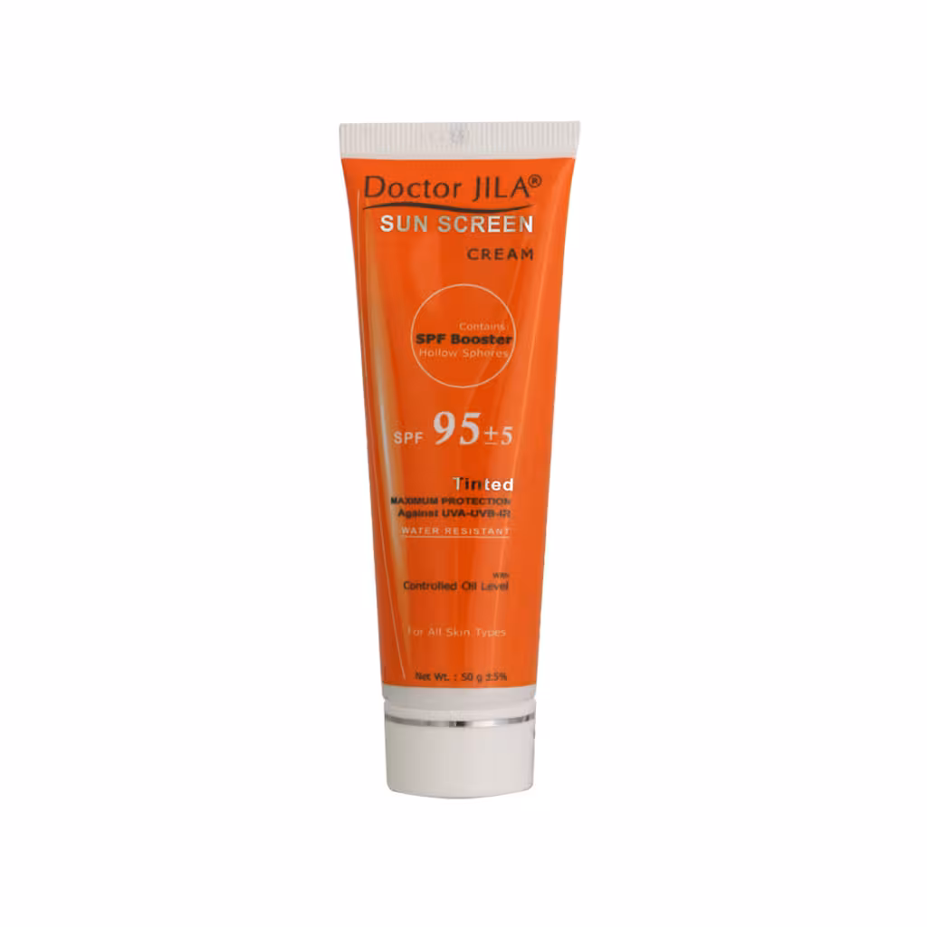 ضدآفتاب با چربی کنترل شده رنگی spf95 دکترژیلا