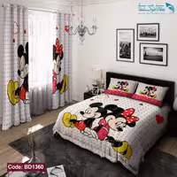 روتختی طرح میکی موس دونفره کد BD1360