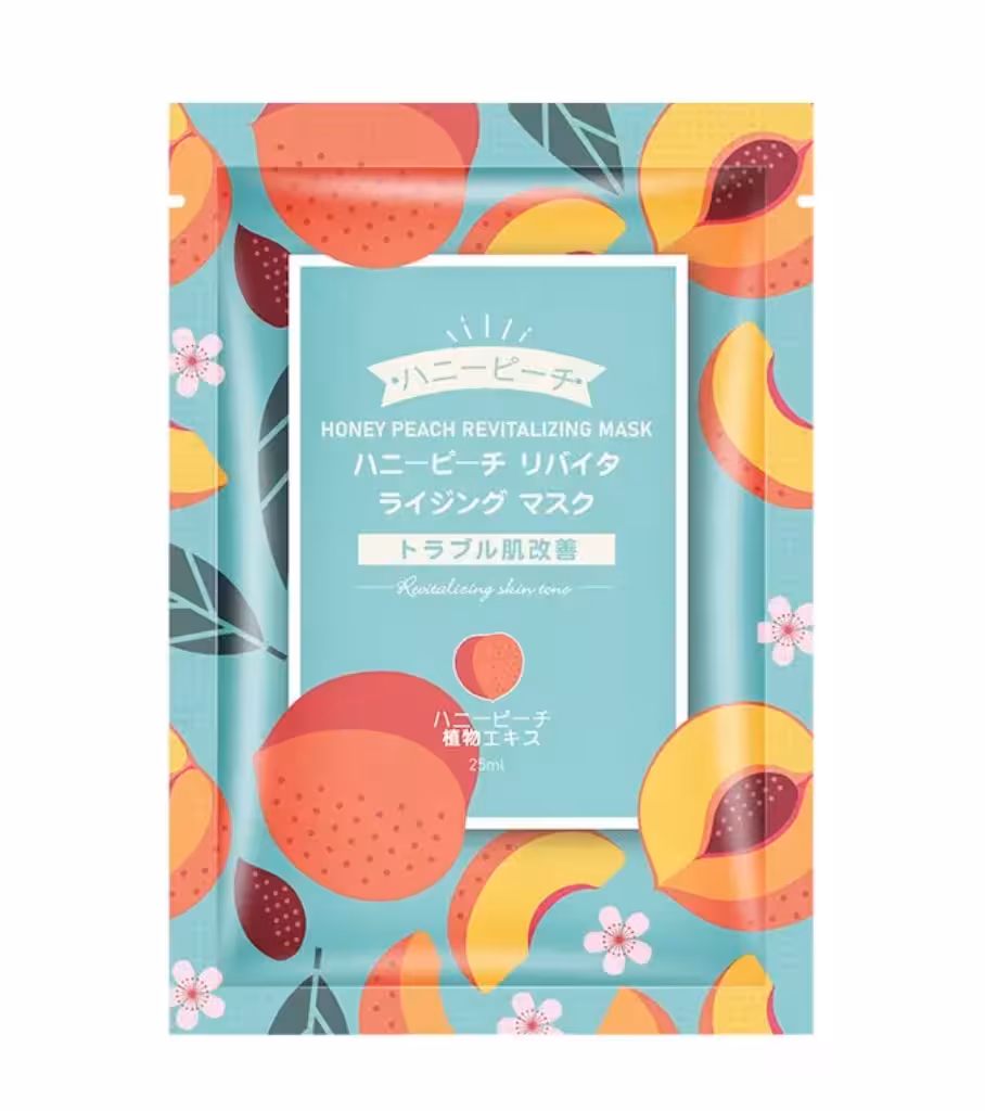 ماسک ورقه ای عصاره هلو - مویام MOOYAM