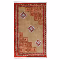 فرش یلمه دستبافت سه ونیم متری