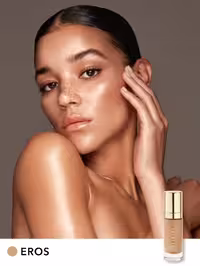 شیمر و هایلایتر مایع بدن شیگلم  مدل EROSE دارای رنگ رز طلایی شاین دار حجم 30 میل