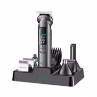 ماشین اصلاح حرفه‌ای VGR 096 | کامل‌ترین پکیج 14 در 1 با تیغه استیل